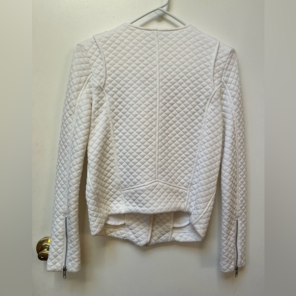 Generation Love White Quilted Bomber Jacket - Picture 4 of 6